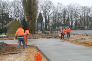 beton storten nieuw stuk 2